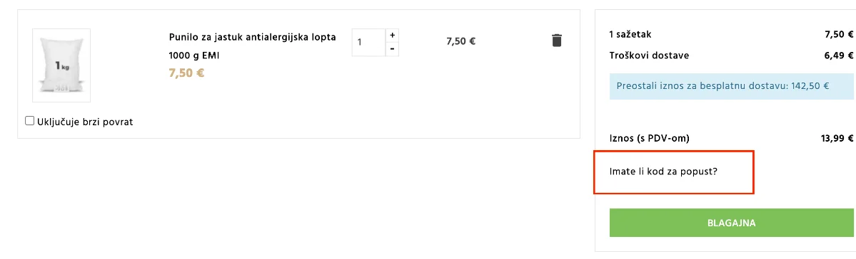 klik na kupon