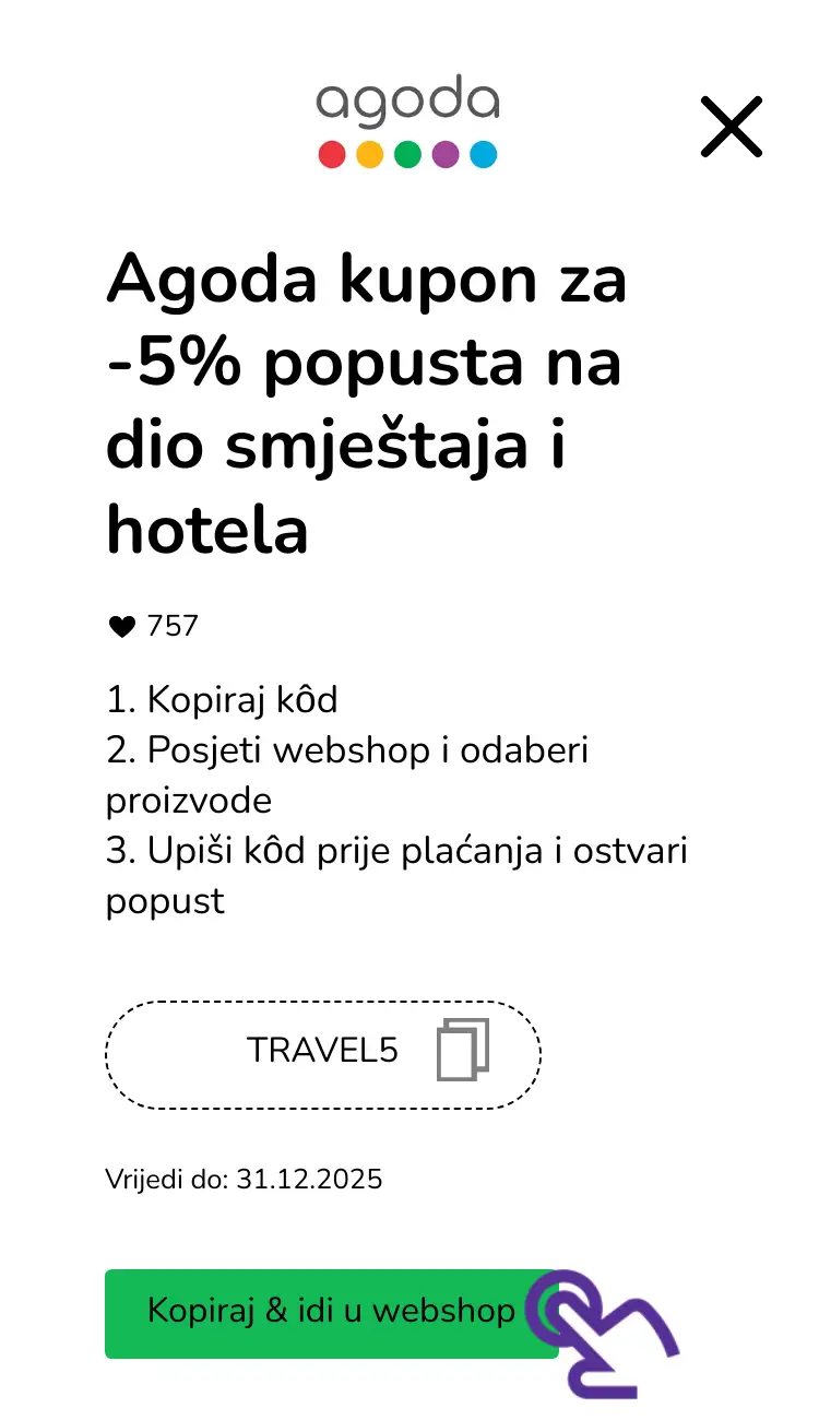 klik na kupon
