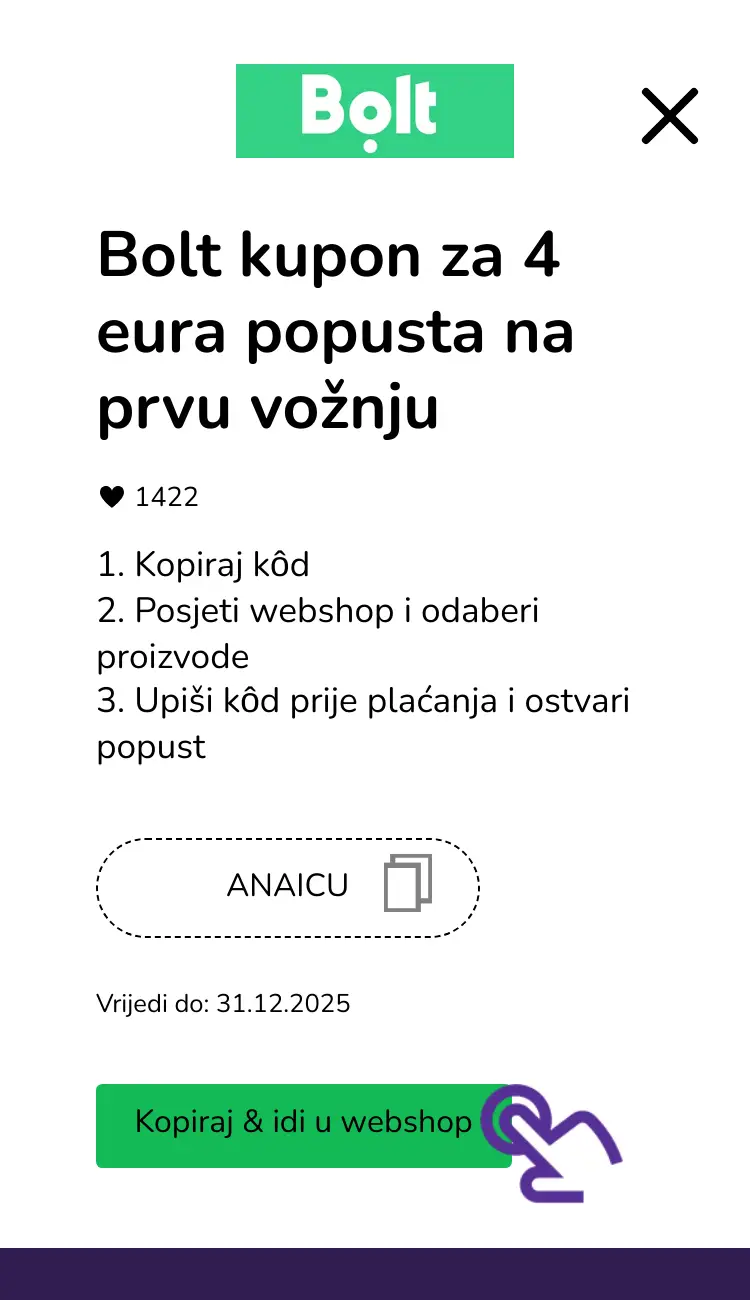 klik na kupon