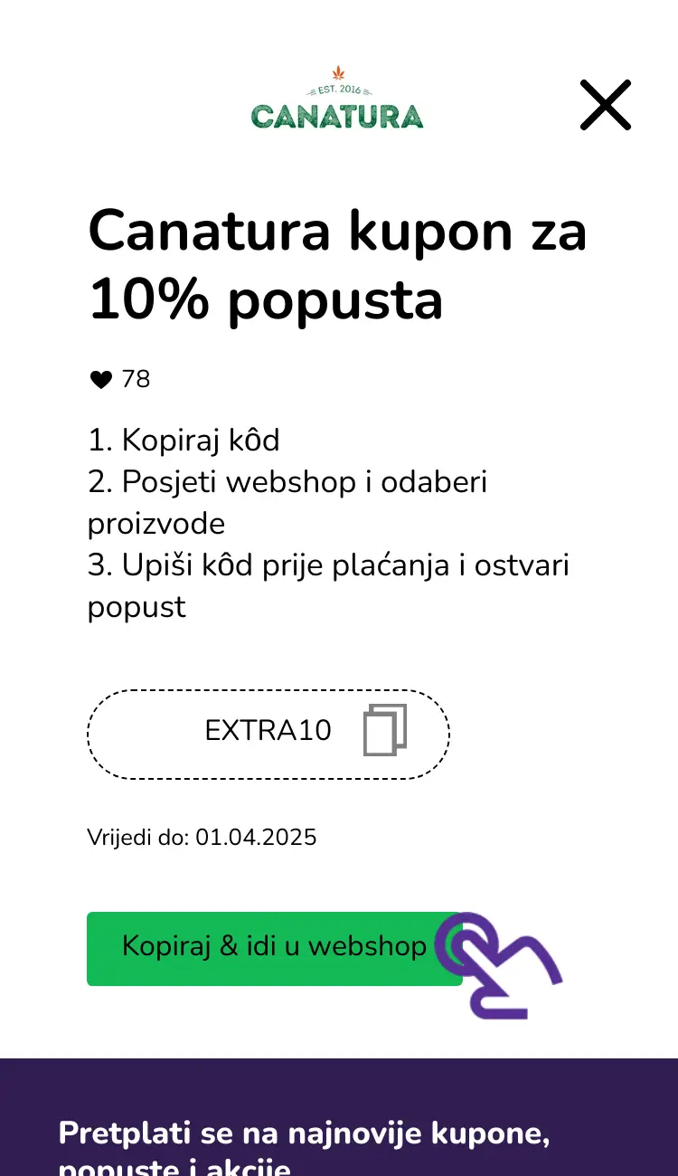 klik na kupon