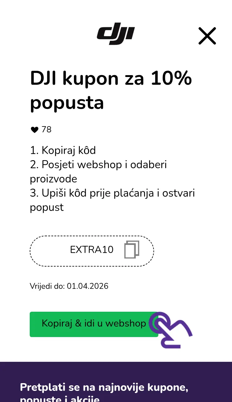 klik na kupon