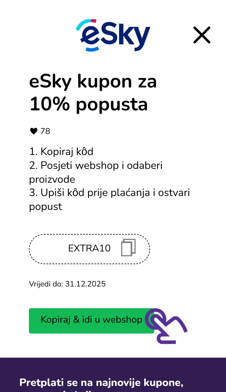 klik na kupon
