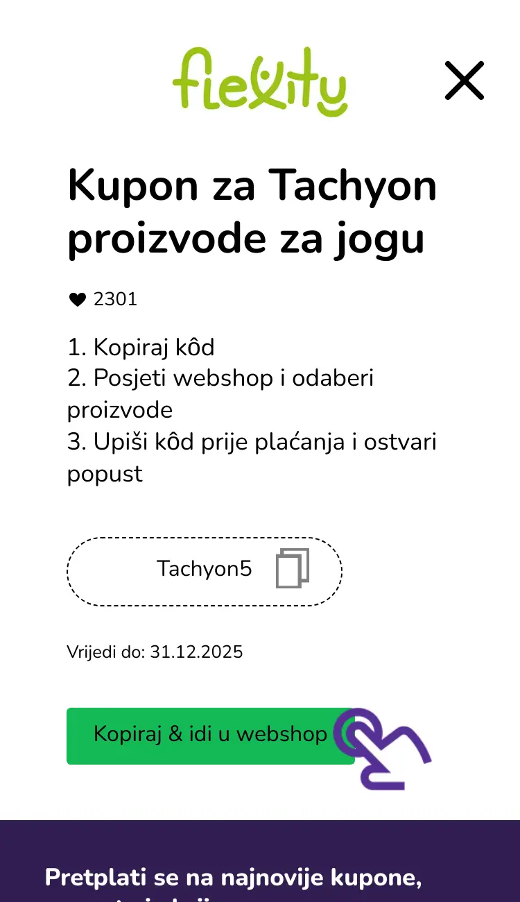 klik na kupon