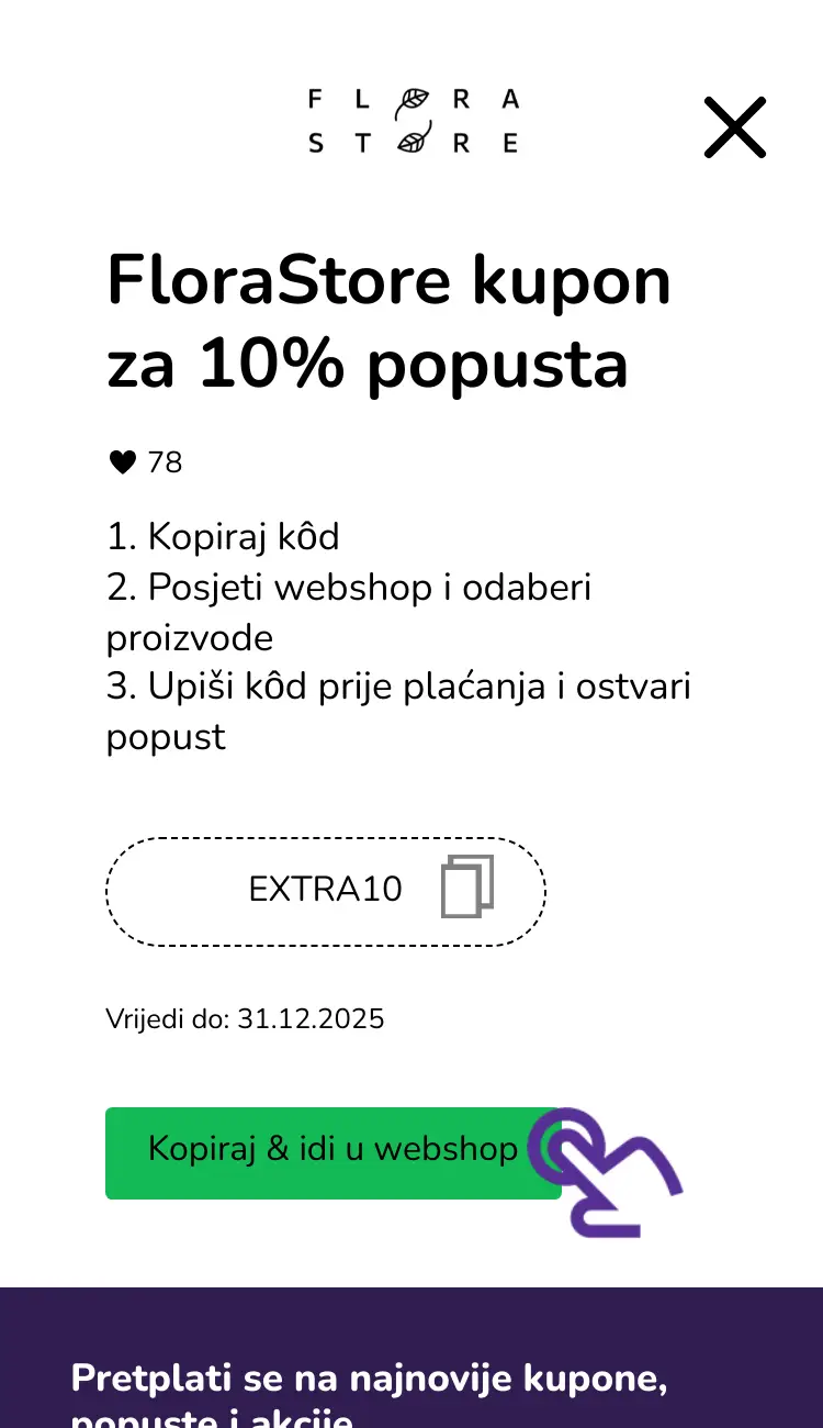 klik na kupon