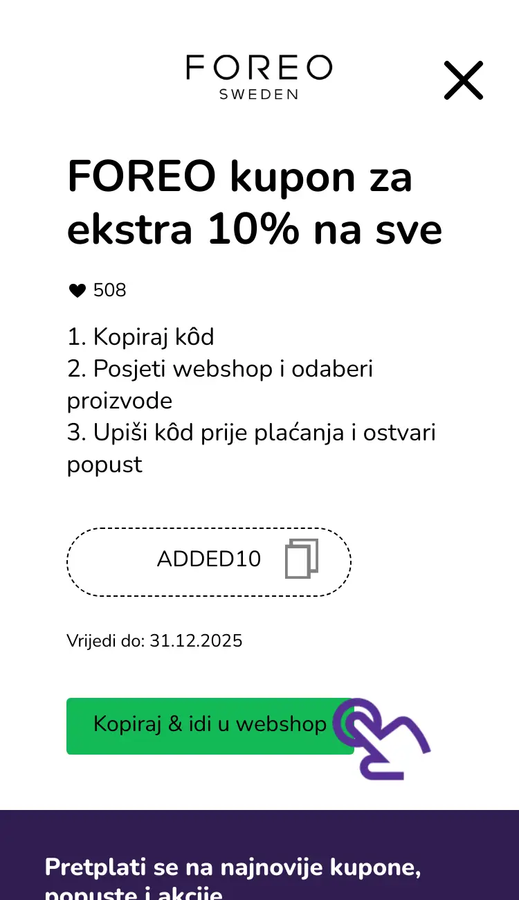 klik na kupon