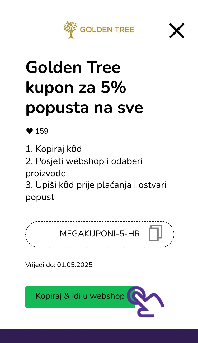 klik na kupon