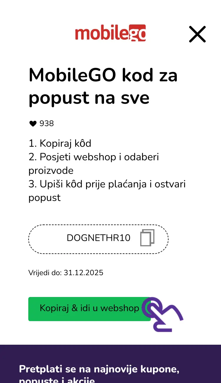 klik na kupon