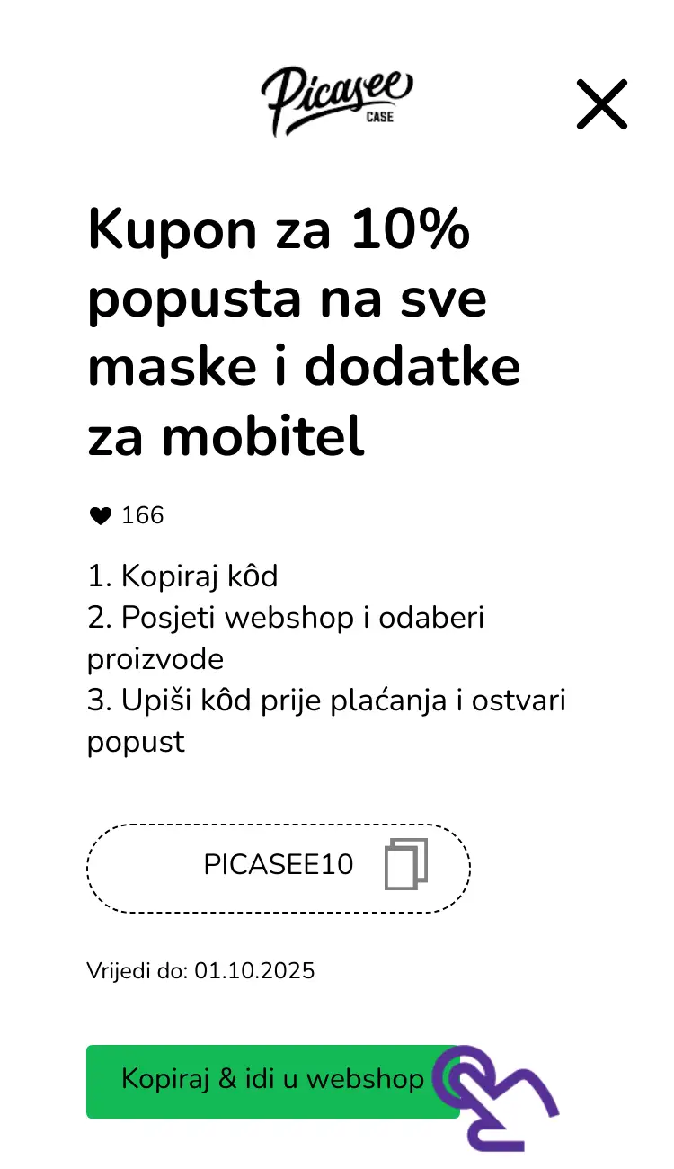 klik na kupon