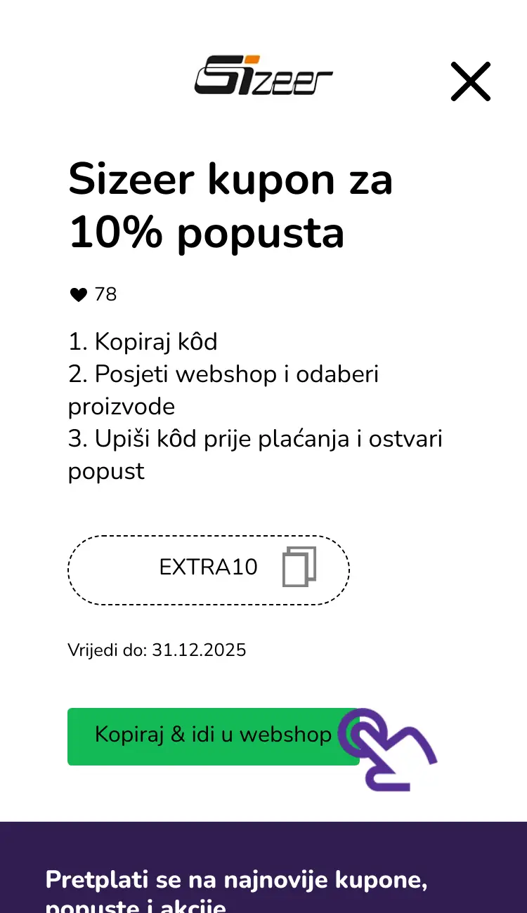 klik na kupon
