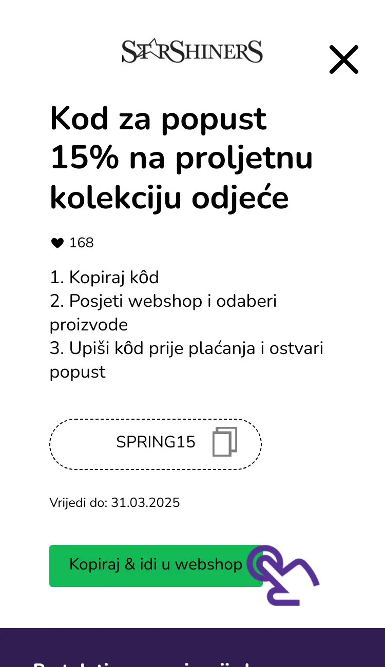 klik na kupon