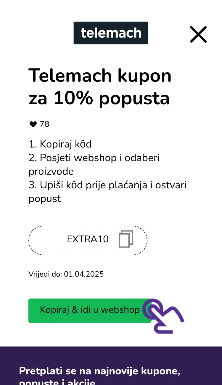 klik na kupon
