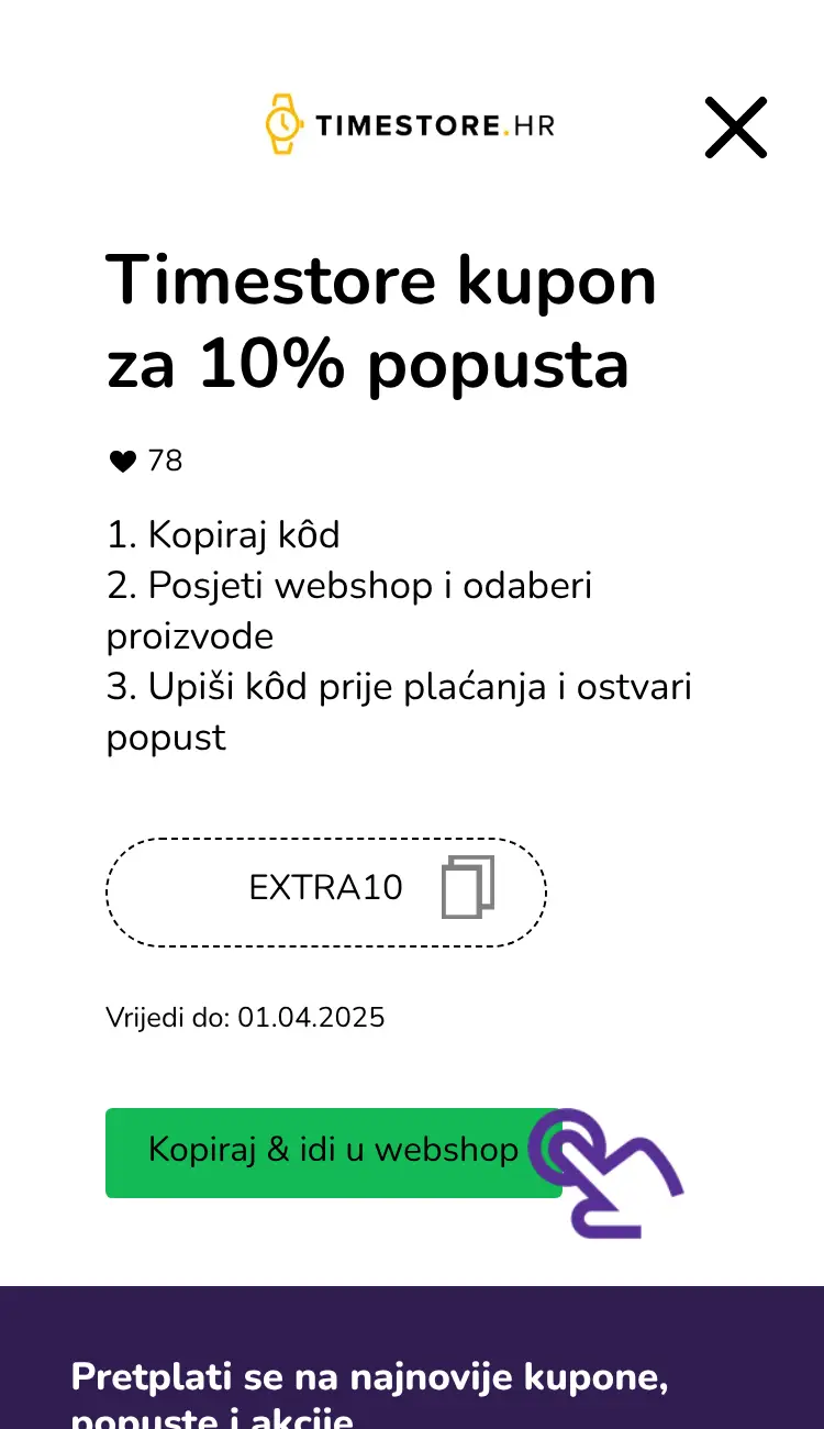 klik na kupon
