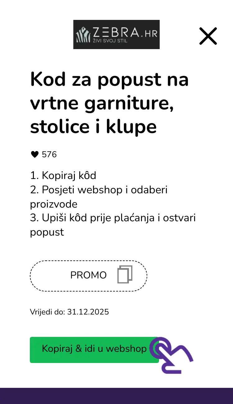 klik na kupon