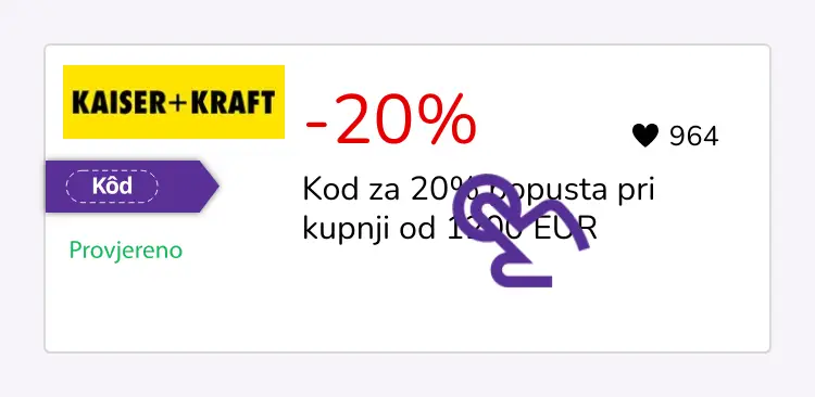 odabir kupona