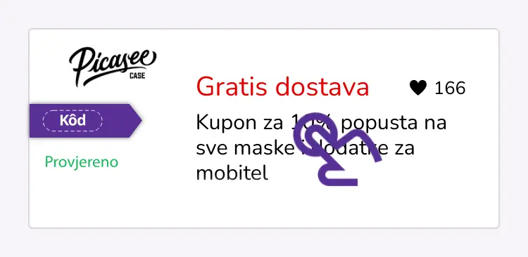 odabir kupona